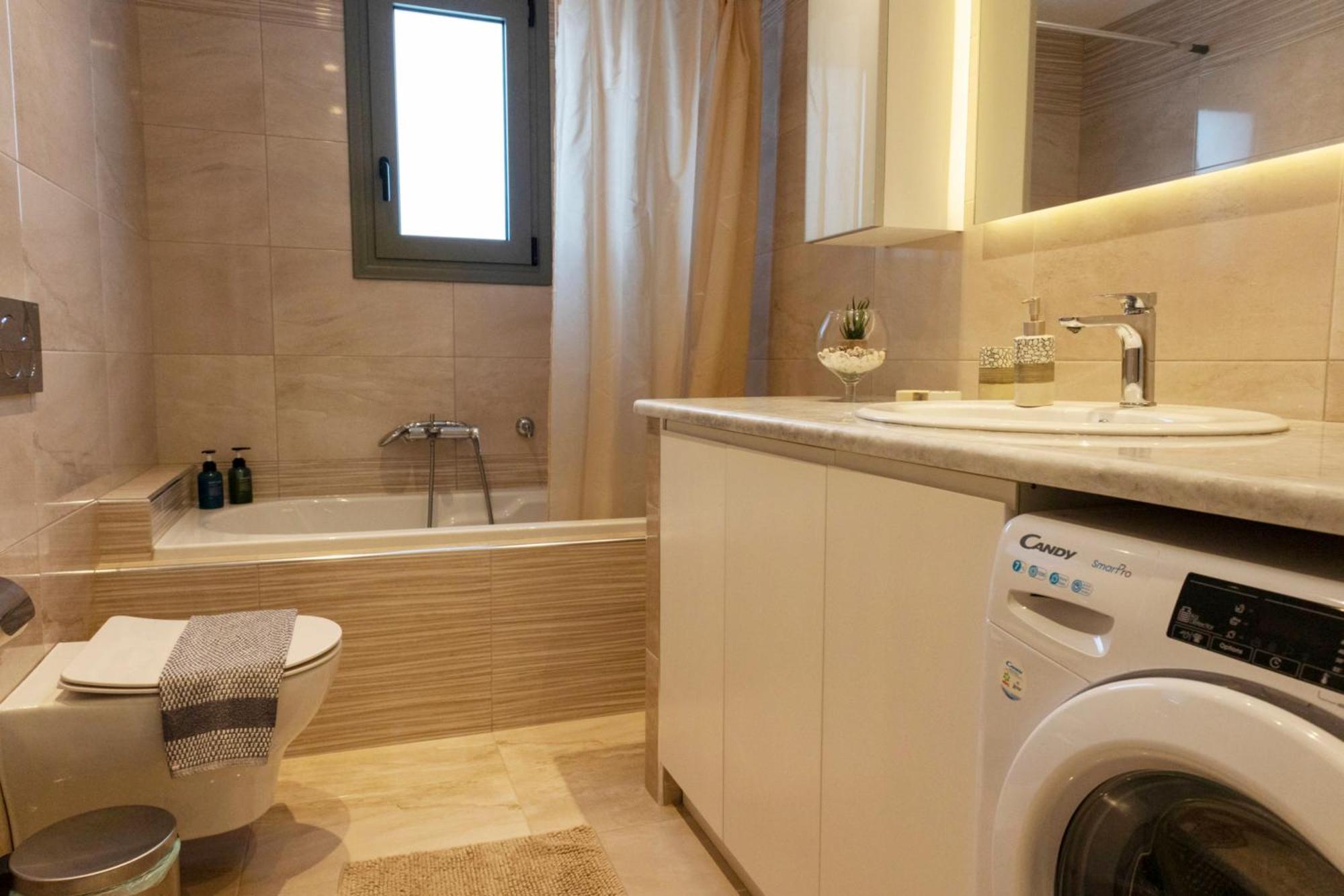 Αegean Εyes Apartment Tinos Bagian luar foto