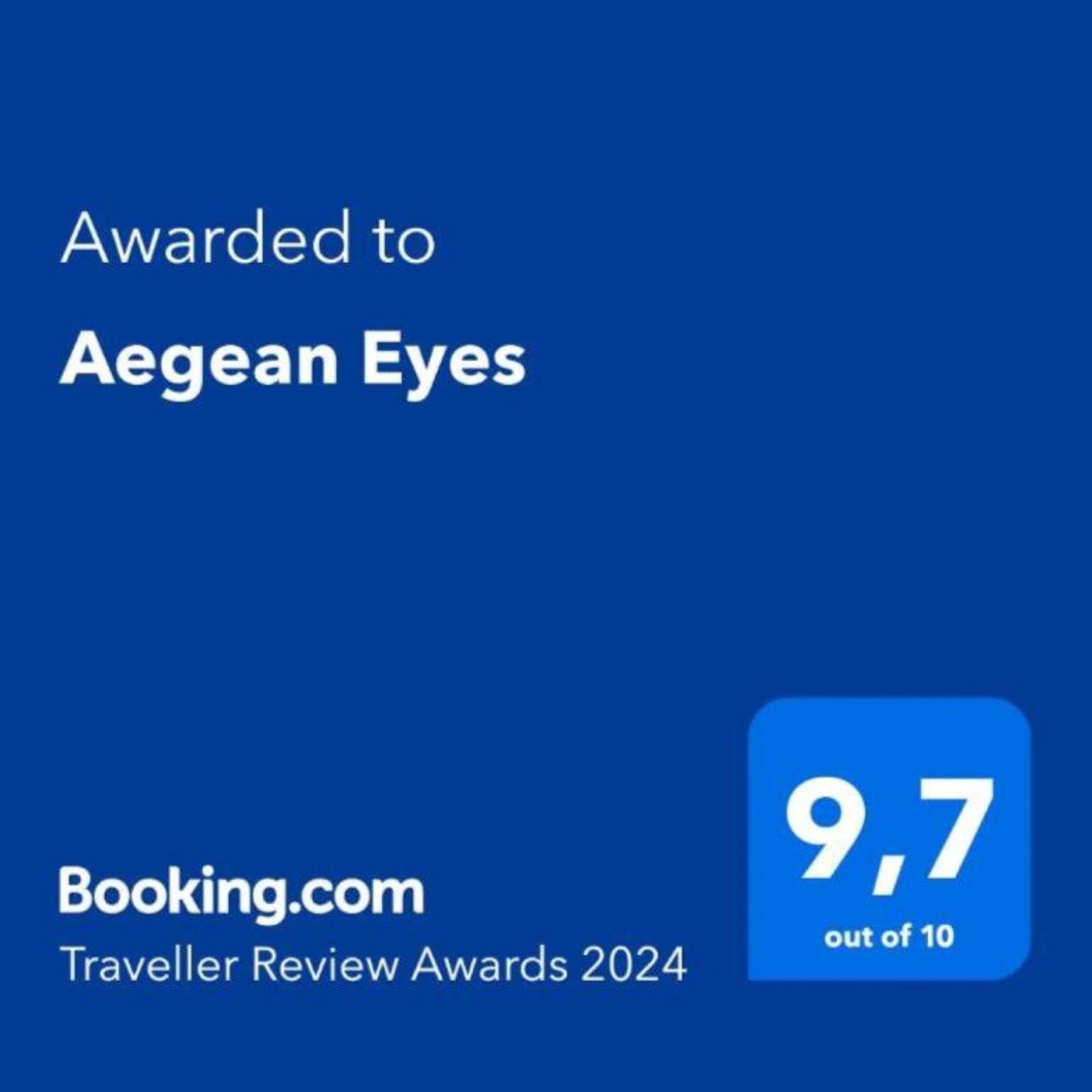 Αegean Εyes Apartment Tinos Bagian luar foto